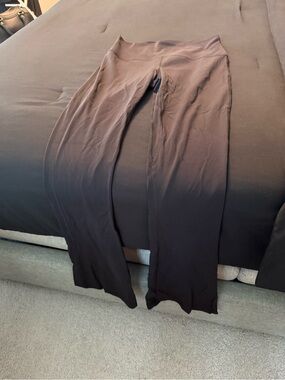 Lululemon Black High-Waist Stretch Flare Leggings